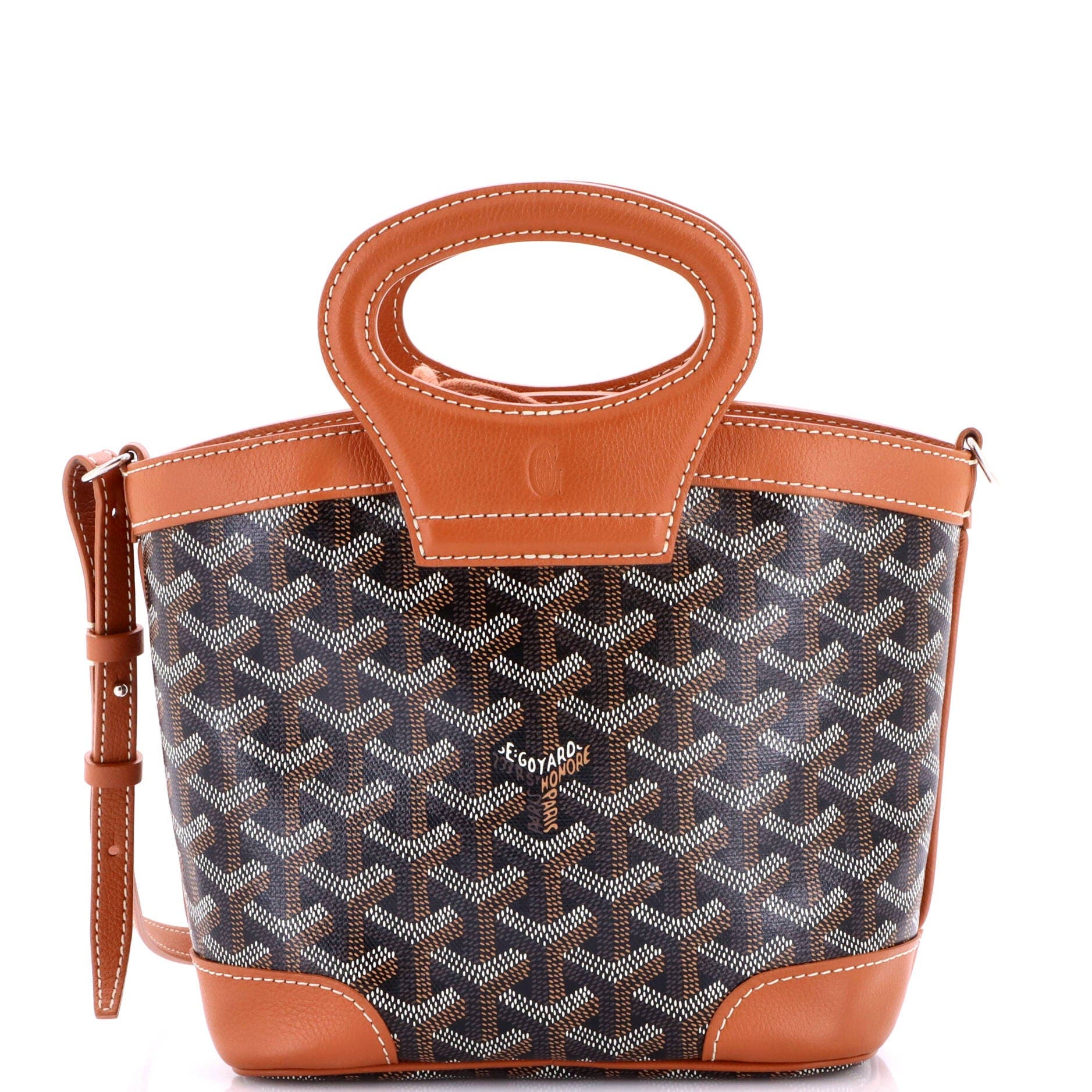 Beluga Bag Coated Canvas Mini, Main, color, Brown