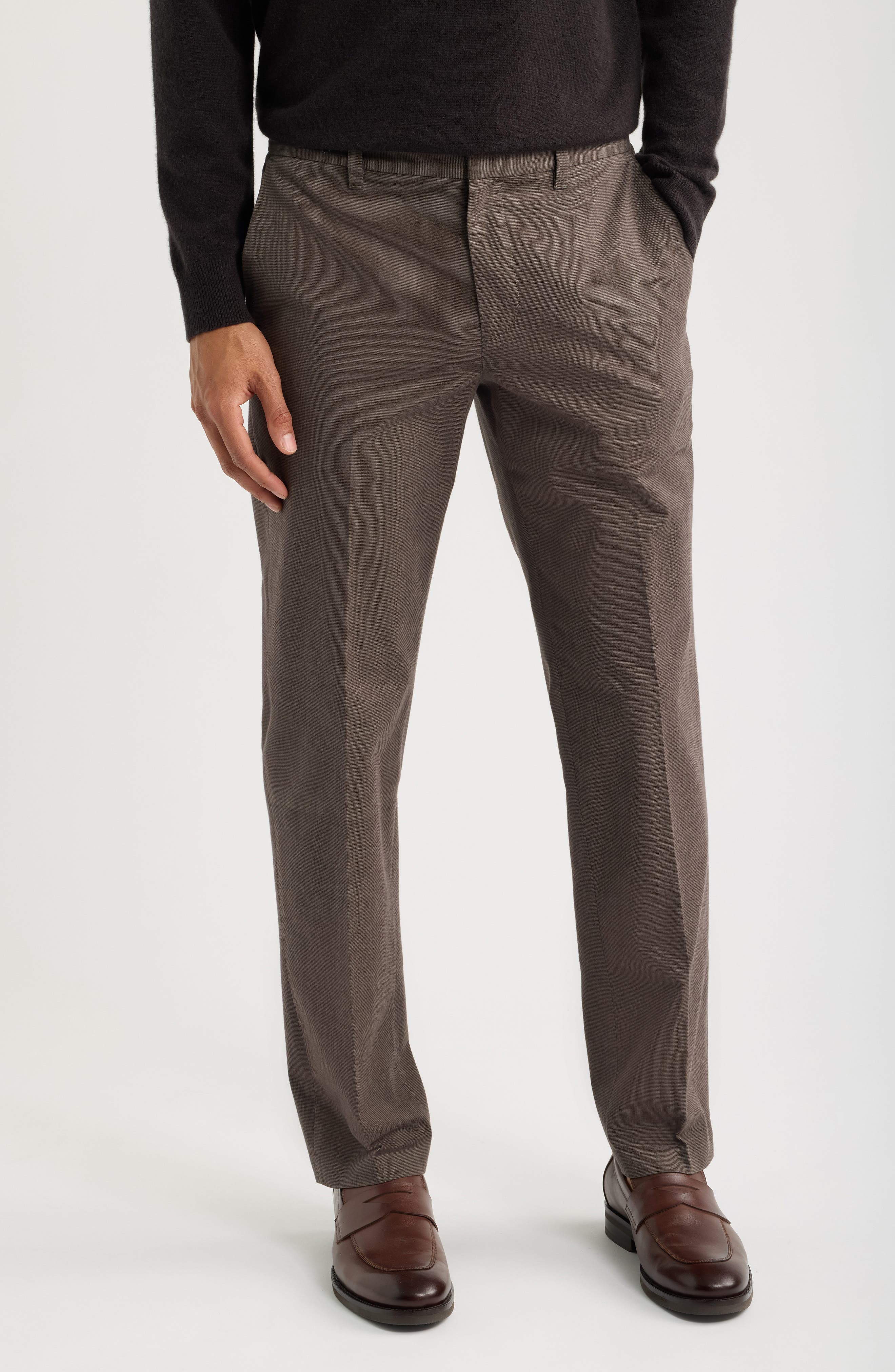 selected BROWN HOUNDSTOOTH