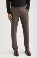 Nordstrom Everyday Flat Front Stretch Cotton Dress Pants