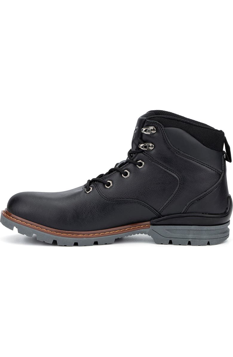 XRAY Black Star Lace-Up Work Boot, Alternate, color,