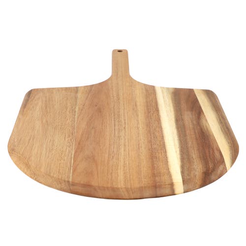 Megachef Acacia Wood Pizza Peel And Serving Board In Brown