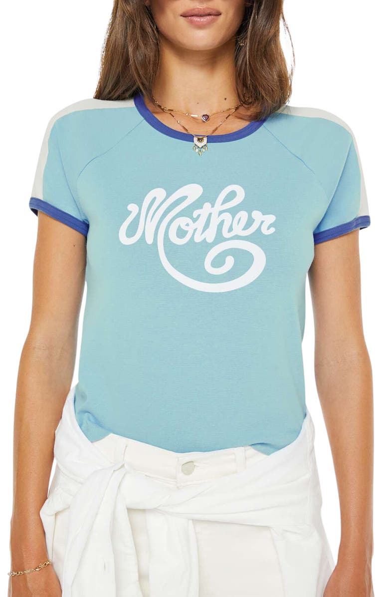 MOTHER The Itty Bitty Concert Racer Graphic T-Shirt, Main, color, Mother Racer