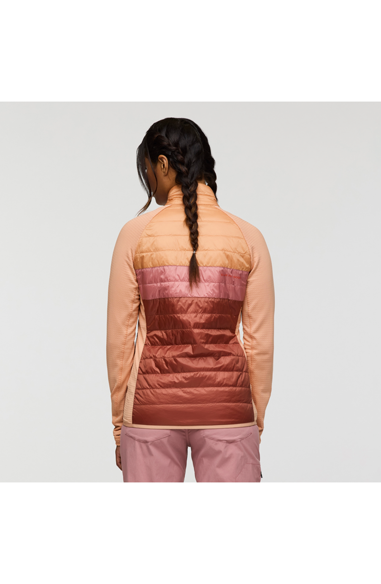 Cotopaxi-Amigos-24 Capa Hybrid Insulated Jacket - Women's, Alternate, color, Apricot/Faded Brick