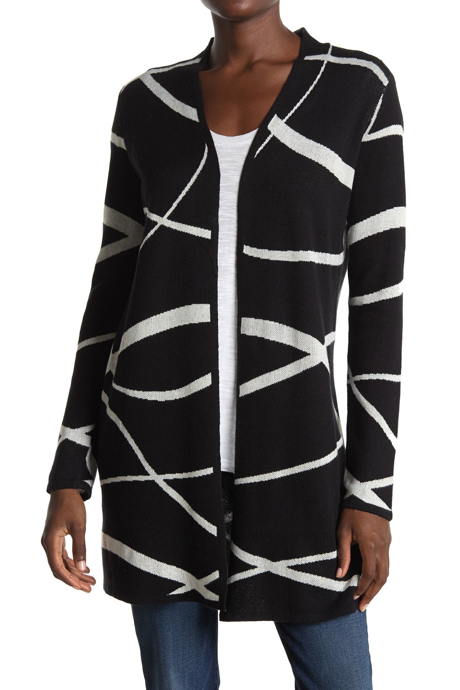 Autumn Open Front Pattern Cardigan (Women) | Nordstromrack