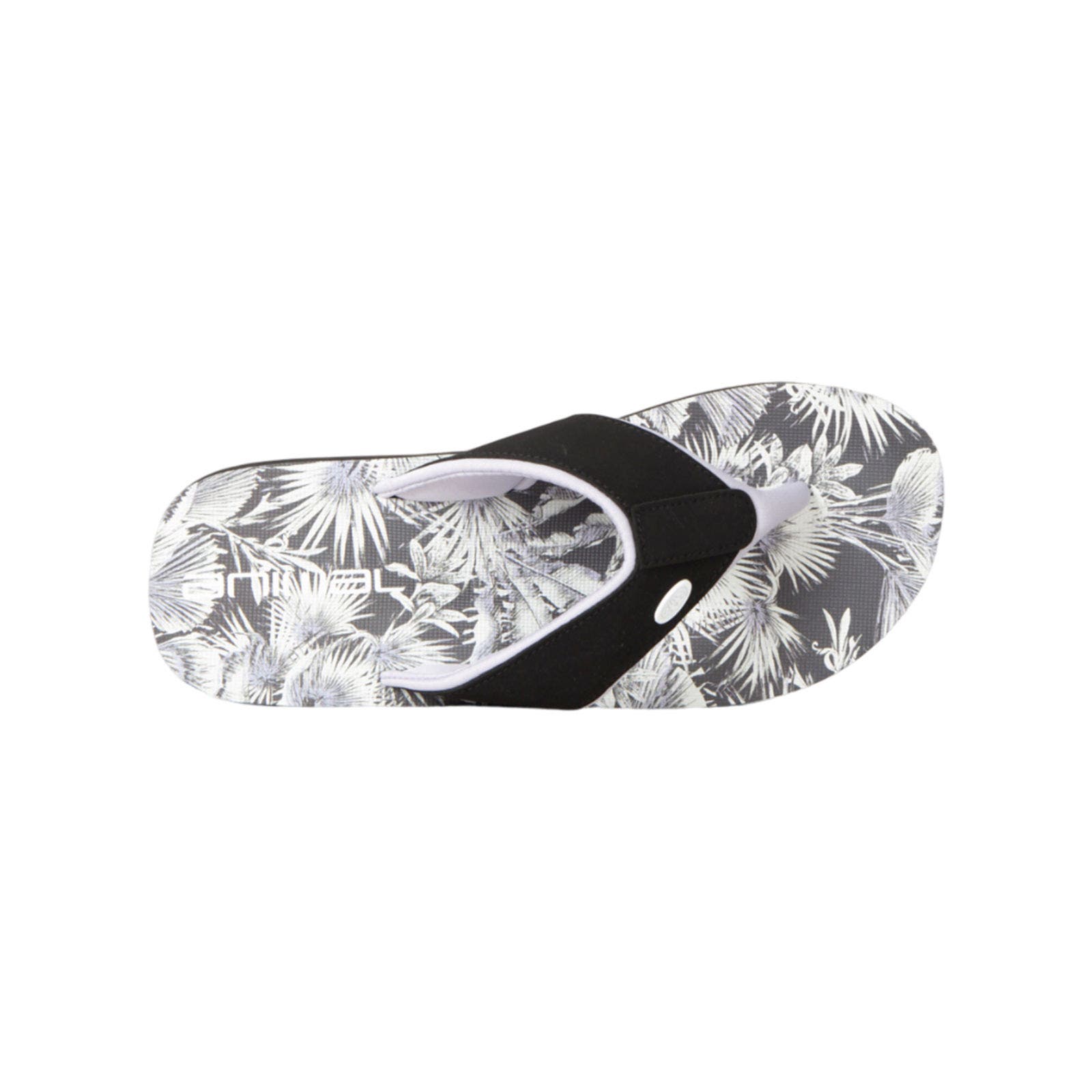 Swish Palm Print Flip Flops, Alternate, color, Lilac