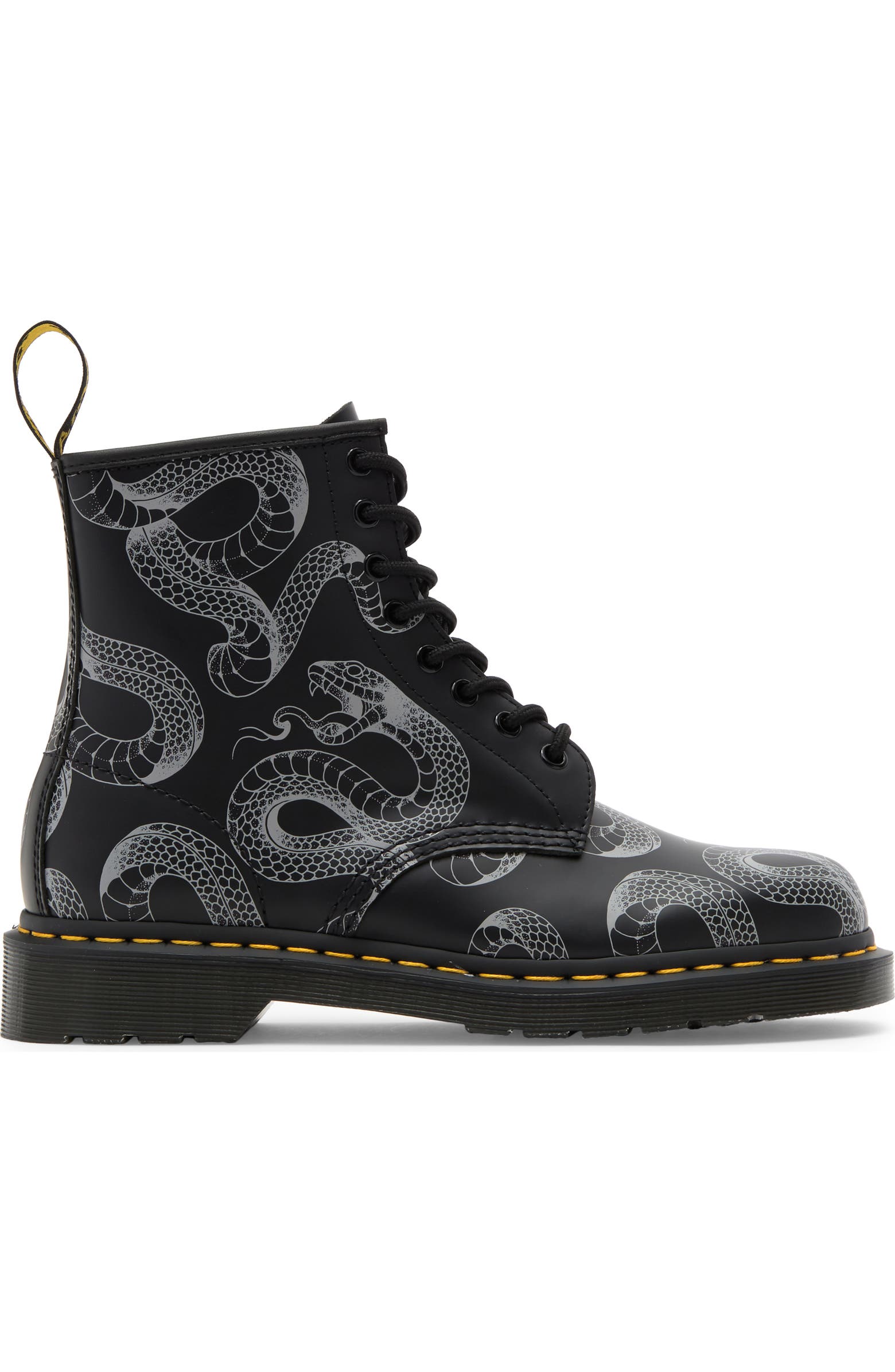 Dr. Martens 1460 Snake Print Boot (Women) | Nordstromrack