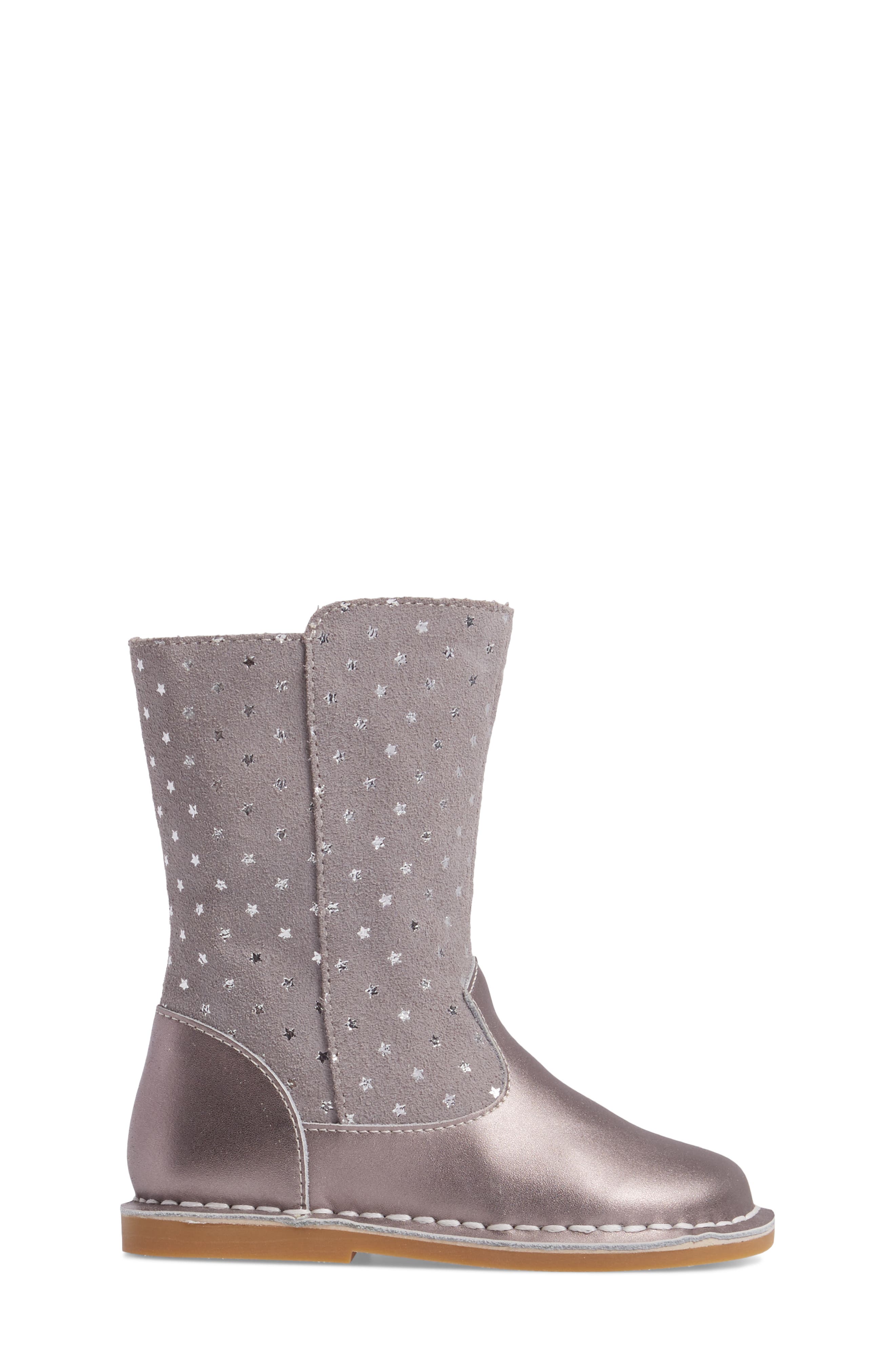 Livie & Luca Vega Metallic Star Bootie, Alternate, color, 