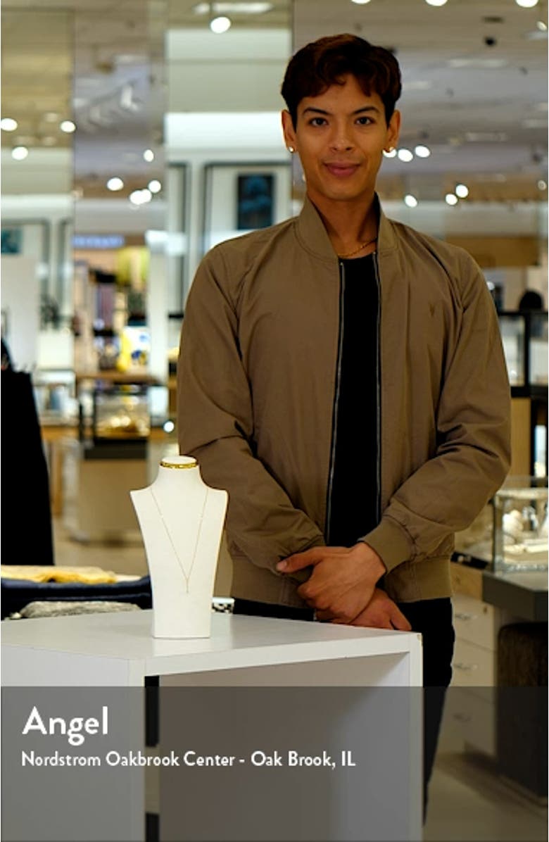 Icon Diamond Y-Necklace, sales video thumbnail