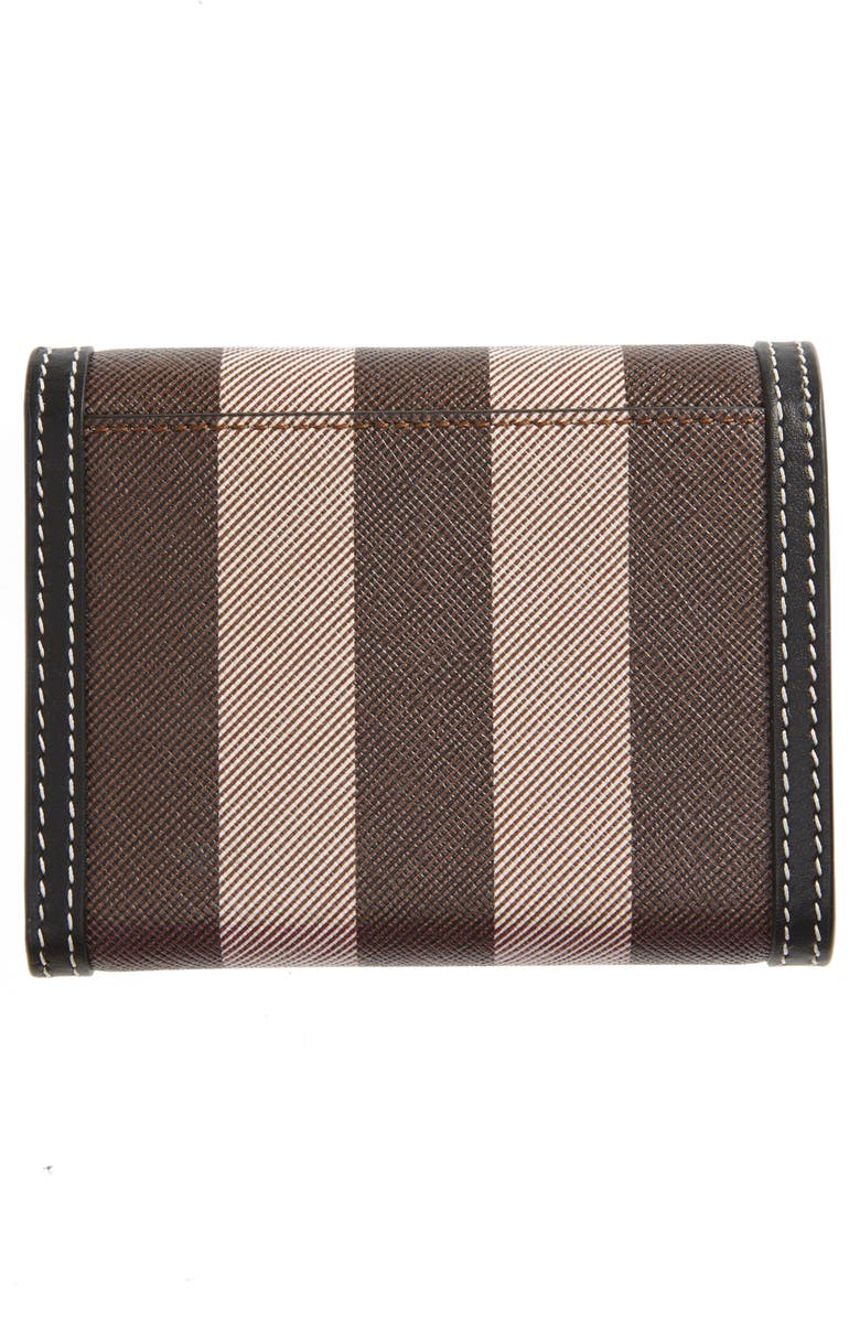 Burberry Lancaster Check Canvas Trifold Wallet, Alternate, color,
