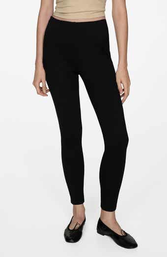 MANGO High Waist Crop Skinny Pants