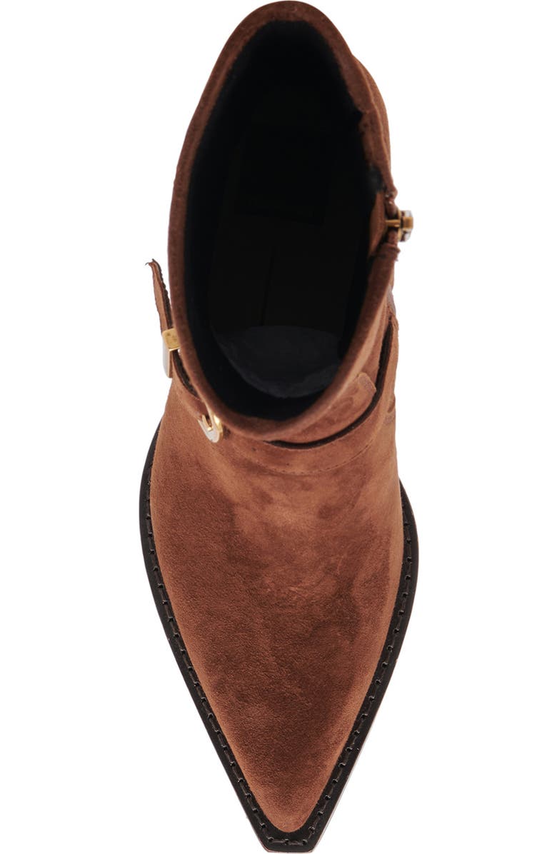 Dolce Vita Rave Pointed Toe Bootie, Alternate, color, Dark Brown