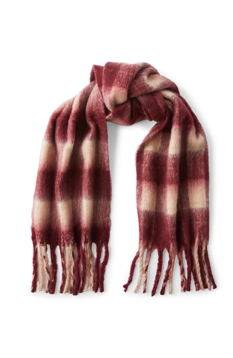 Rubi Shoes Phoebe Brushed Tassel Scarf, Main, color, 