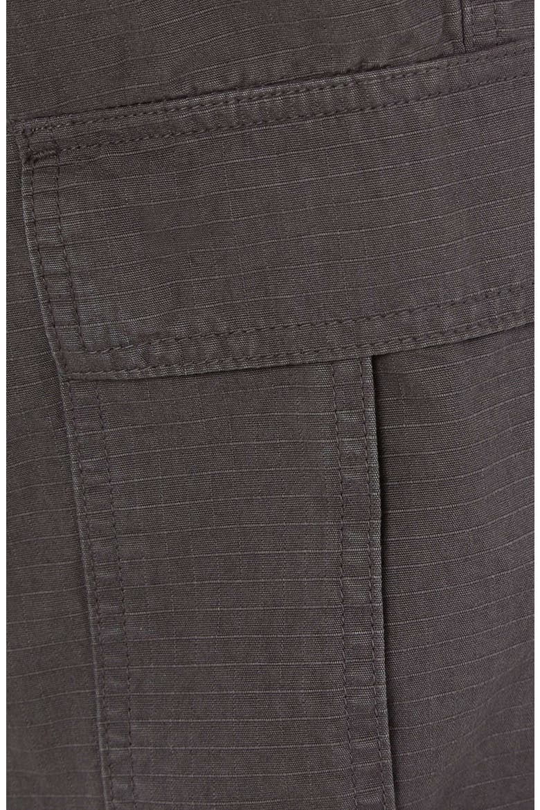 Go Ripstop Panel Mid Rise Cargo Pants, Alternate, color, GREY