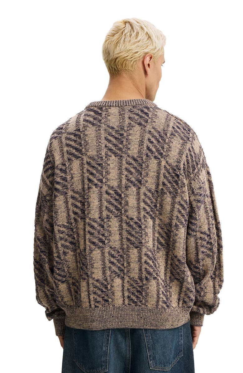 Cotton On Men's Garage Knit, Alternate, color, Choc Pattern