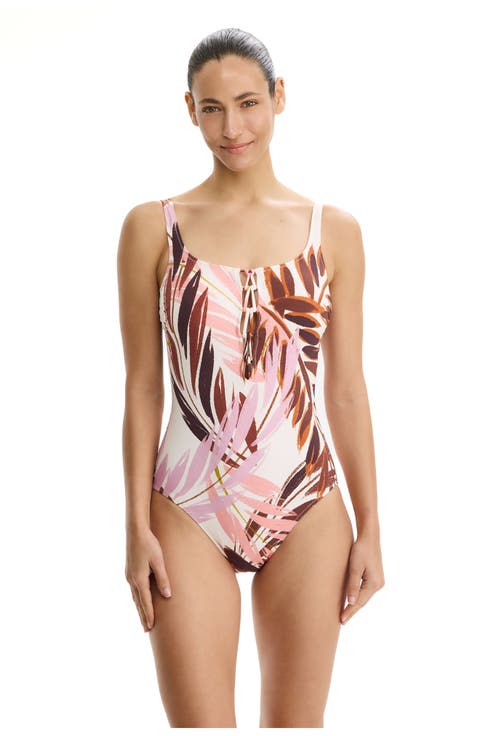 Island Breeze Braided Square Neck One Piece