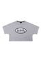 Logo Cotton Crop Graphic T-Shirt