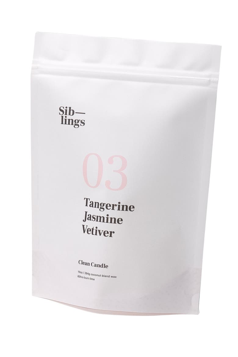 No. 03 Jasmine Refillable Candle, Main, color, TANGERINE JASMINE