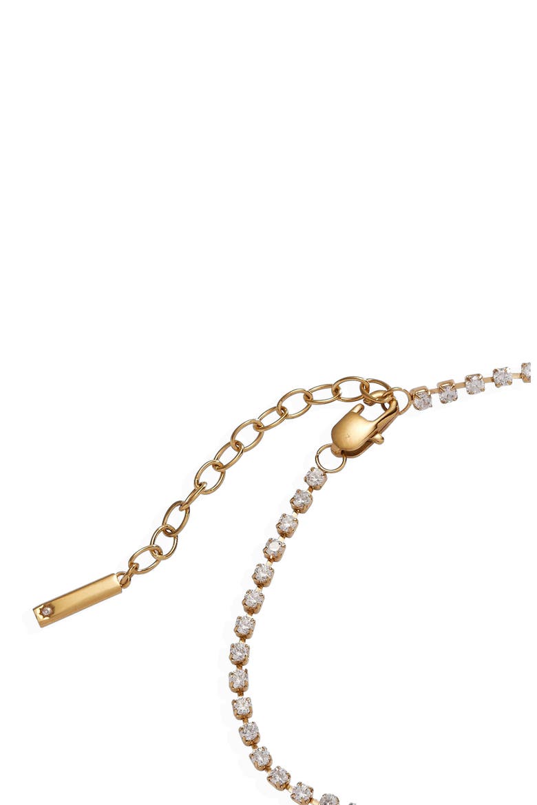 Mama Tennis Bracelet, Alternate, color, Gold