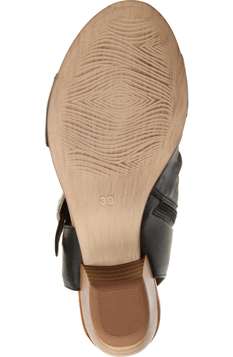 Miz Mooz Cassius Ruched Sandal, Alternate, color,