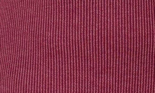L I V D Aster Plissé Two-piece Sweater Dress In Burgundy