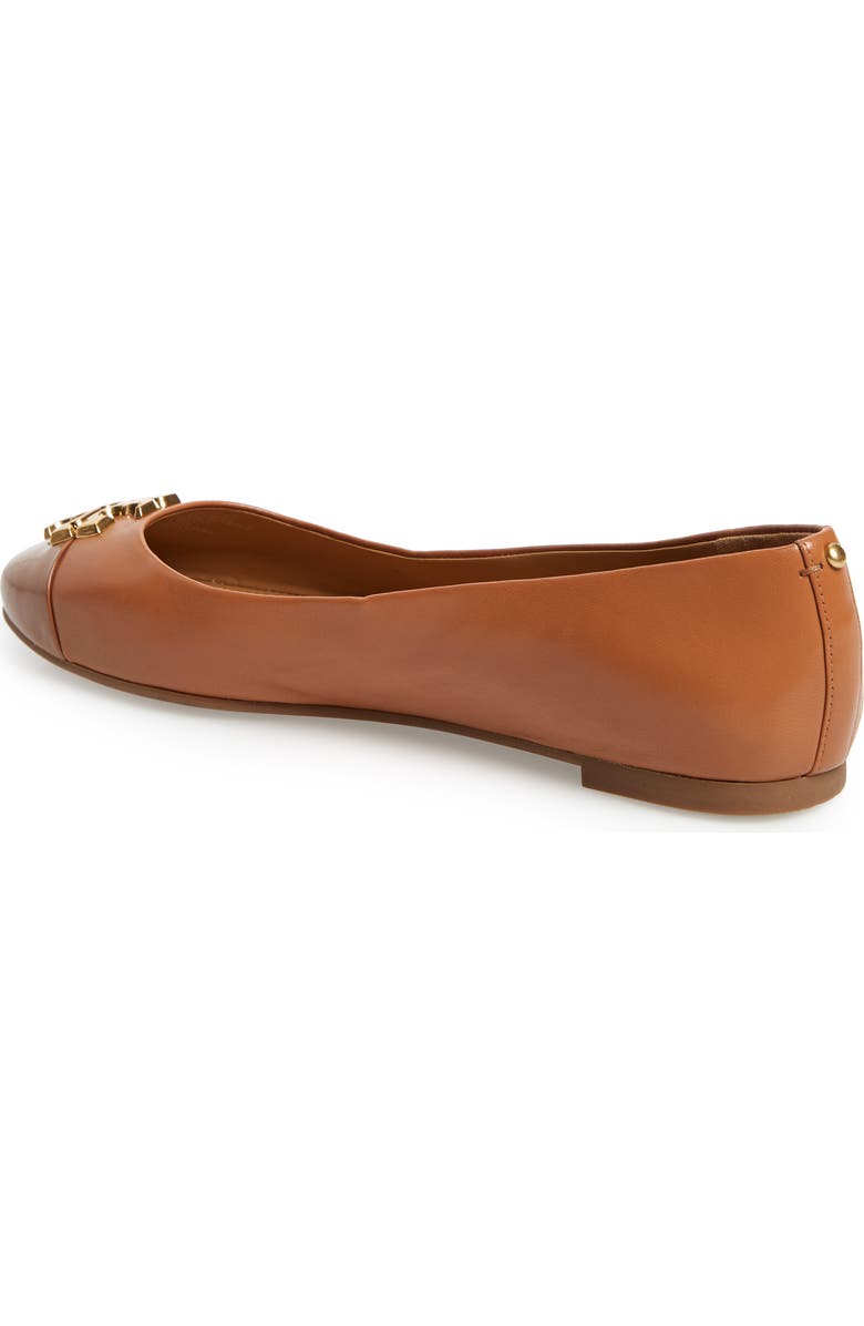 Tory Burch Everly Cap Toe Ballet Flat, Alternate, color,