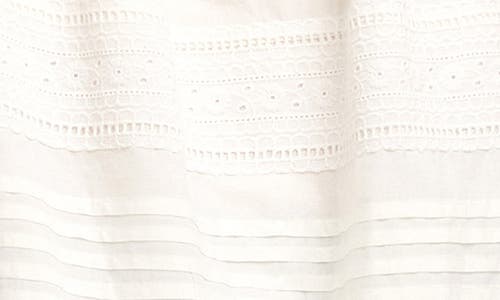 Karen Kane Ruffle Sleeve Embroidered Top