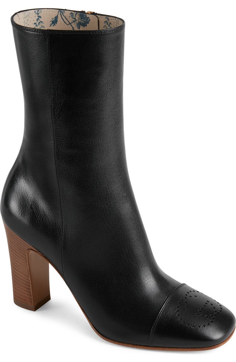 Gucci Hills Logo Bootie, Main, color,