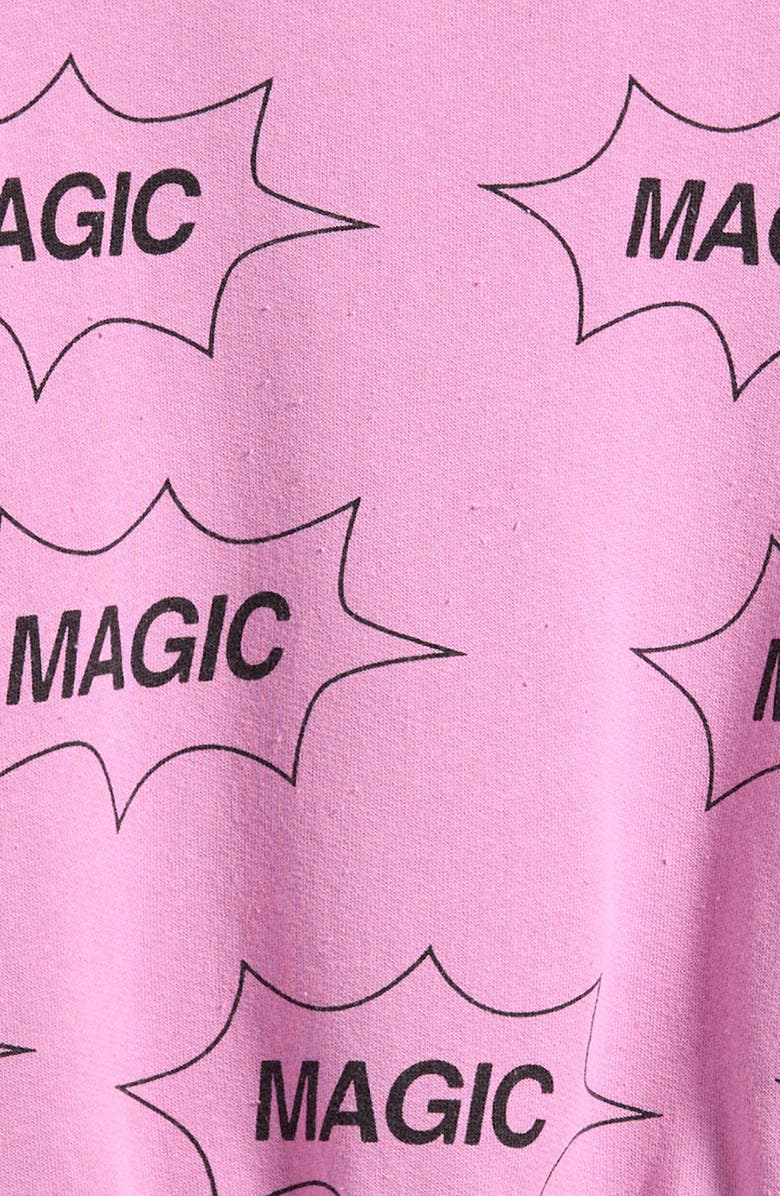 Bobo Choses Kids' It's Magic All Over Organic Cotton Crewneck Sweatshirt, Alternate, color,