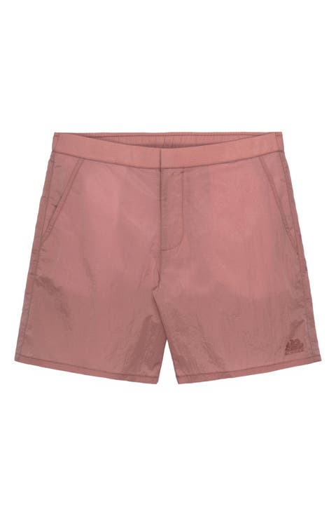 Back Elastic Waist Swim Trunks
