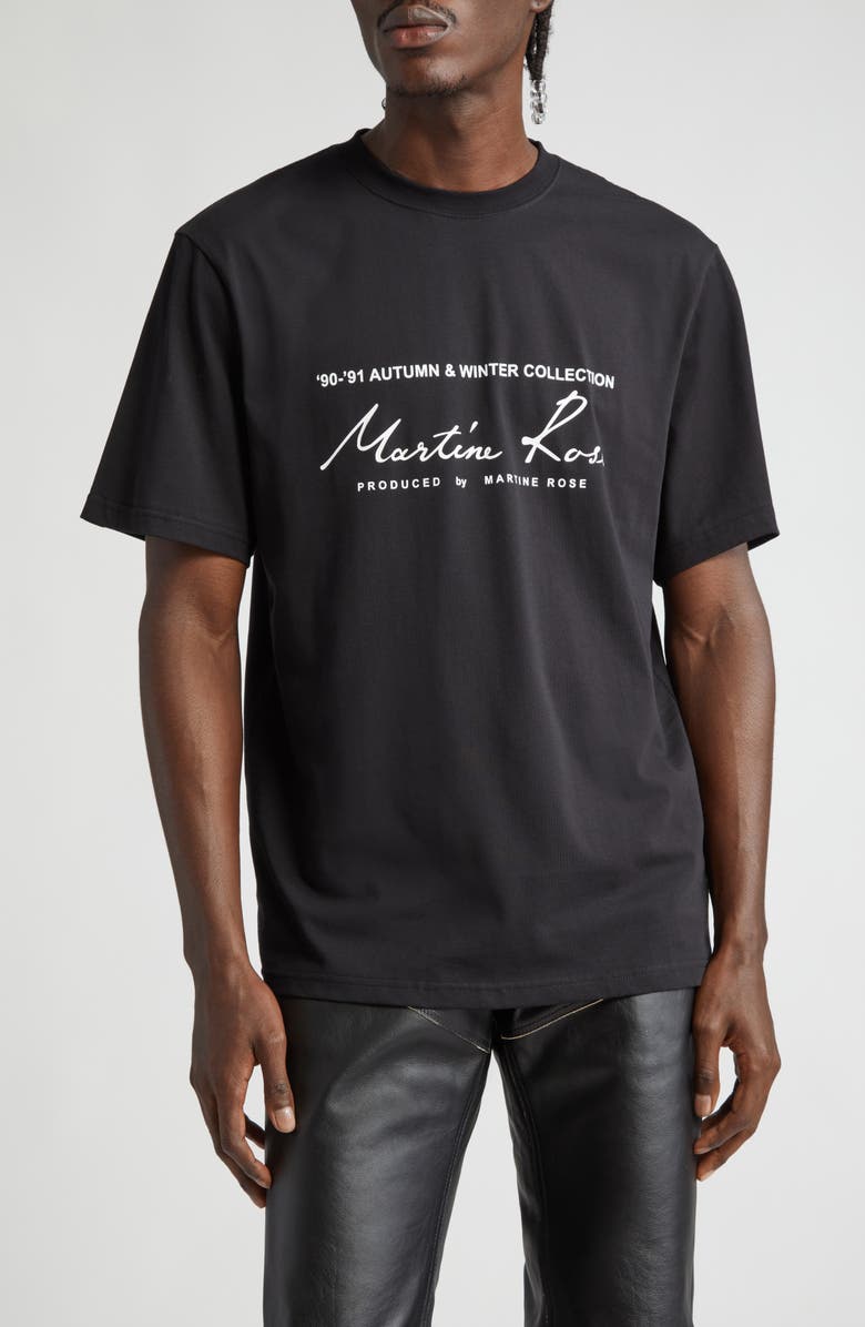 Martine Rose Classic Logo Graphic T-Shirt, Main, color,