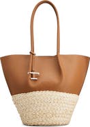 Tod
s Medium Bux Mixed Media Tote