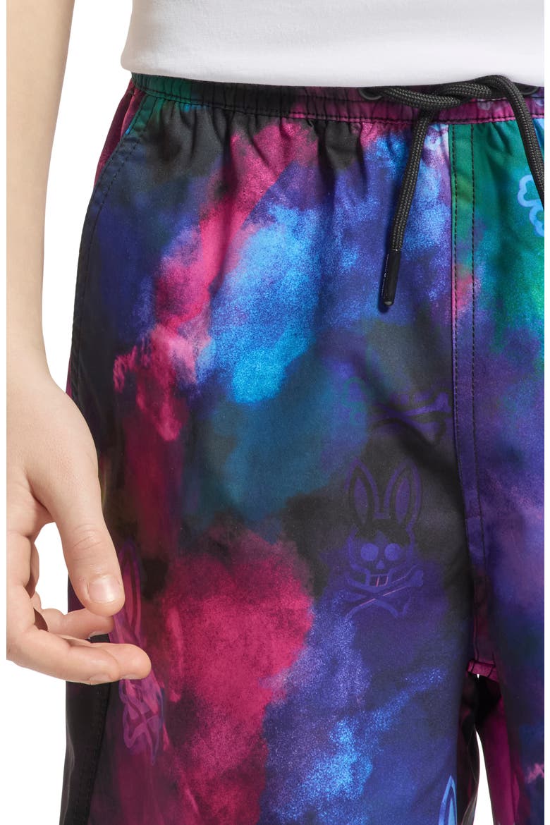 Kids' Dokos Swim Trunks, Alternate, color, BLACK