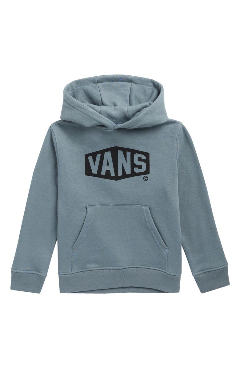 Vans Kids' Hex Logo Hoodie, Main, color, Stormy Weather