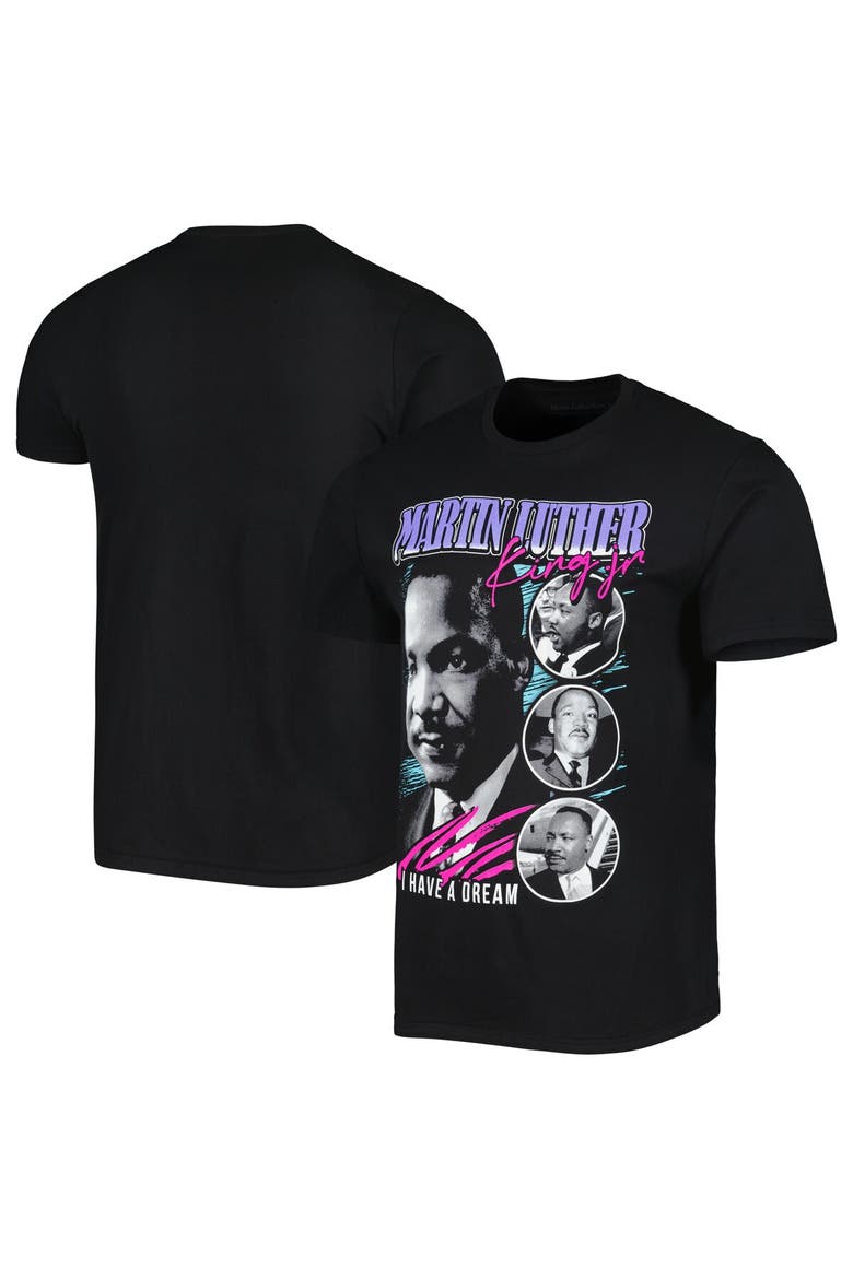 Unisex Black Martin Luther King Jr. Graphic T-Shirt, Main, color, Black