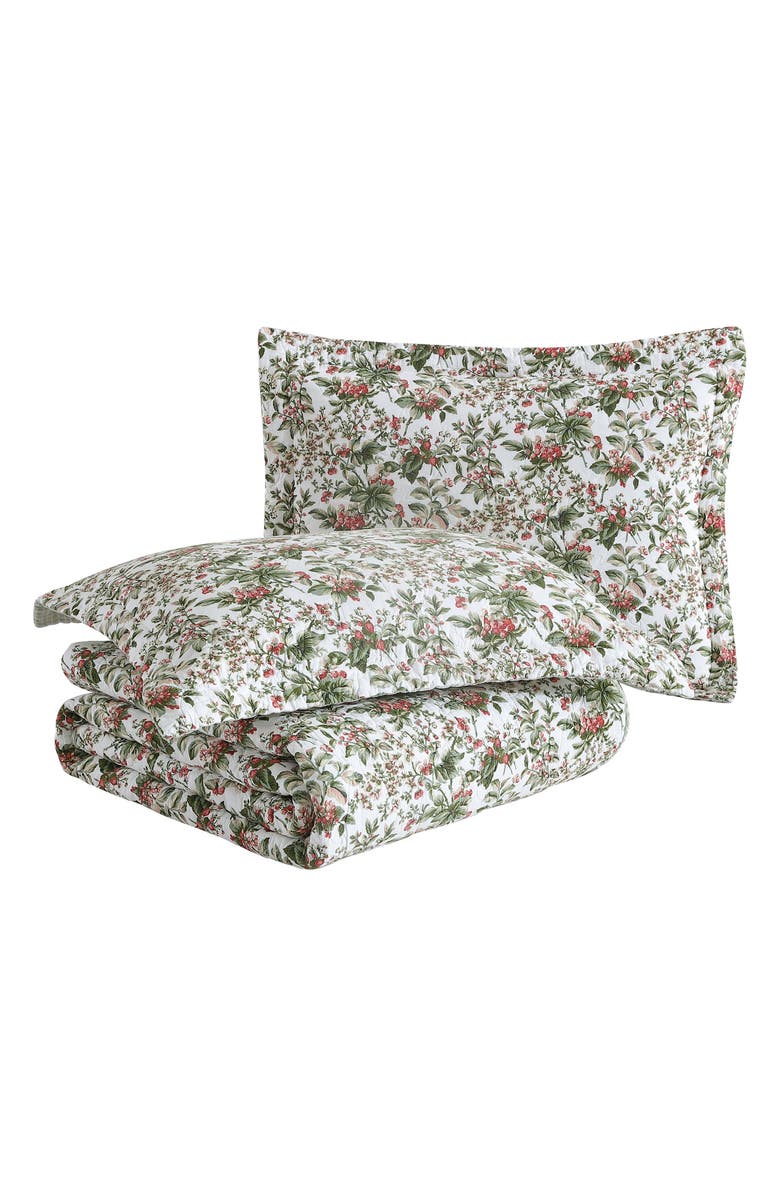 Laura Ashley Bramble Quilt & Sham Set, Main, color,