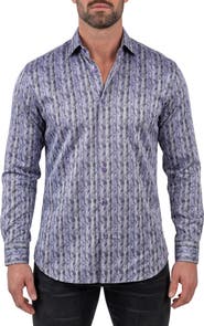 Maceoo Fibonacci Contemporary Fit Button-Up Shirt