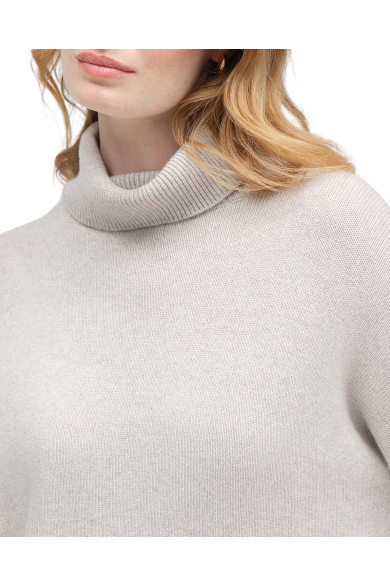 Pure Cashmere Rollneck Sweater, Alternate, color, Chinchilla
