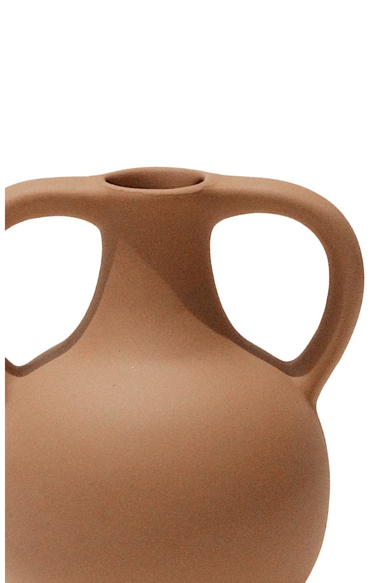 Harappan Vase - Bobble, Alternate, color, Terracotta