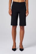 Franne Golde Slim Stretch Bermuda Short