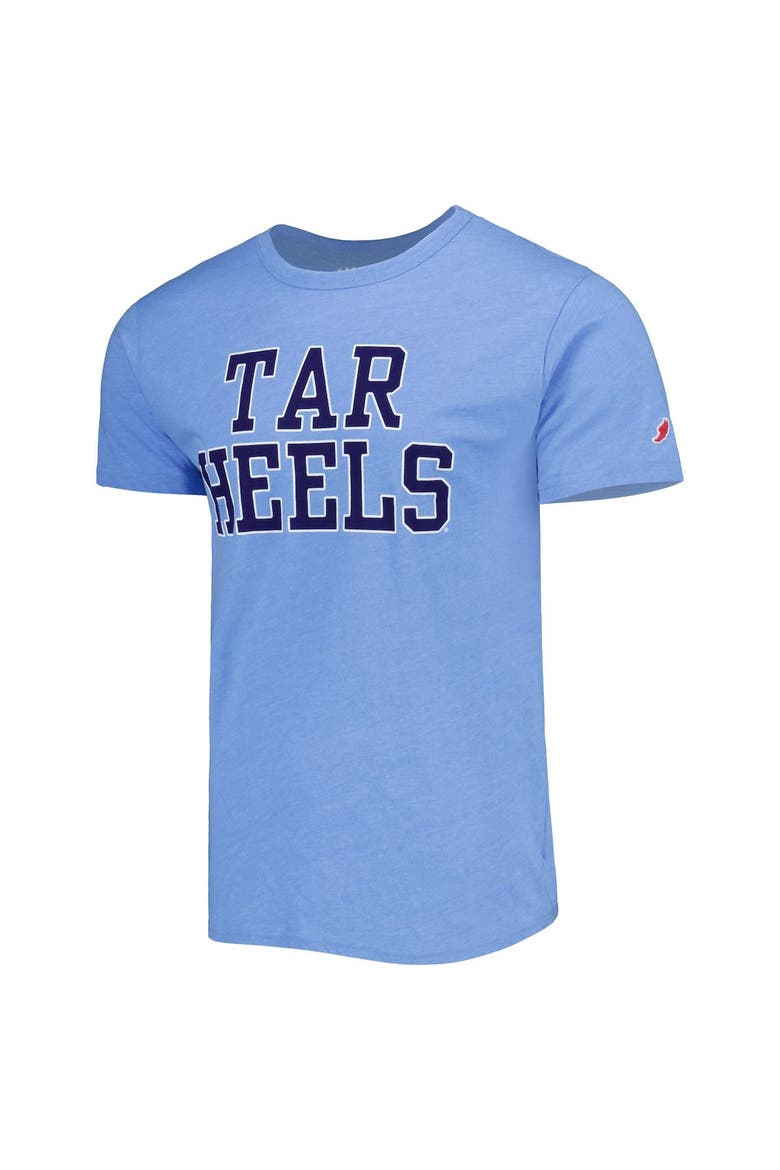 Men's League Collegiate Wear Carolina Blue North Carolina Tar Heels Local Victory Falls Tri-Blend T-Shirt, Alternate, color, Light Blue