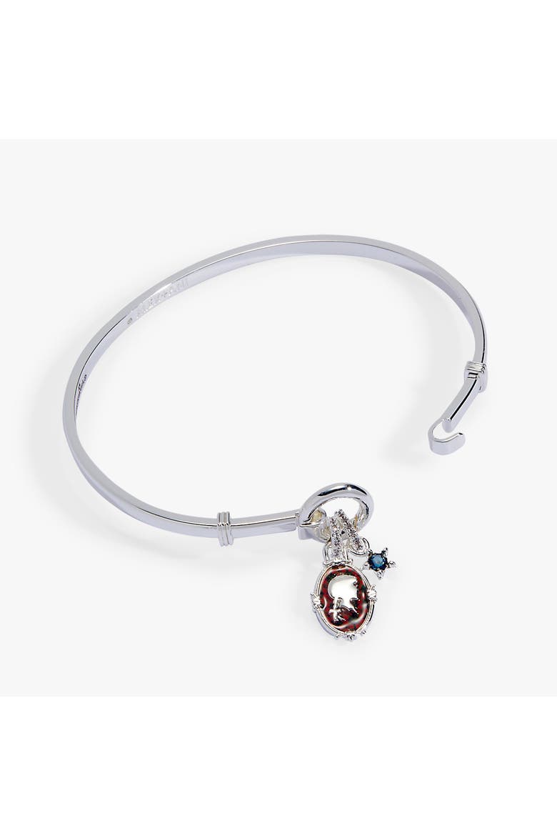 American Girl® Molly 'Lovable' Tension Bangle, Alternate, color, Silver