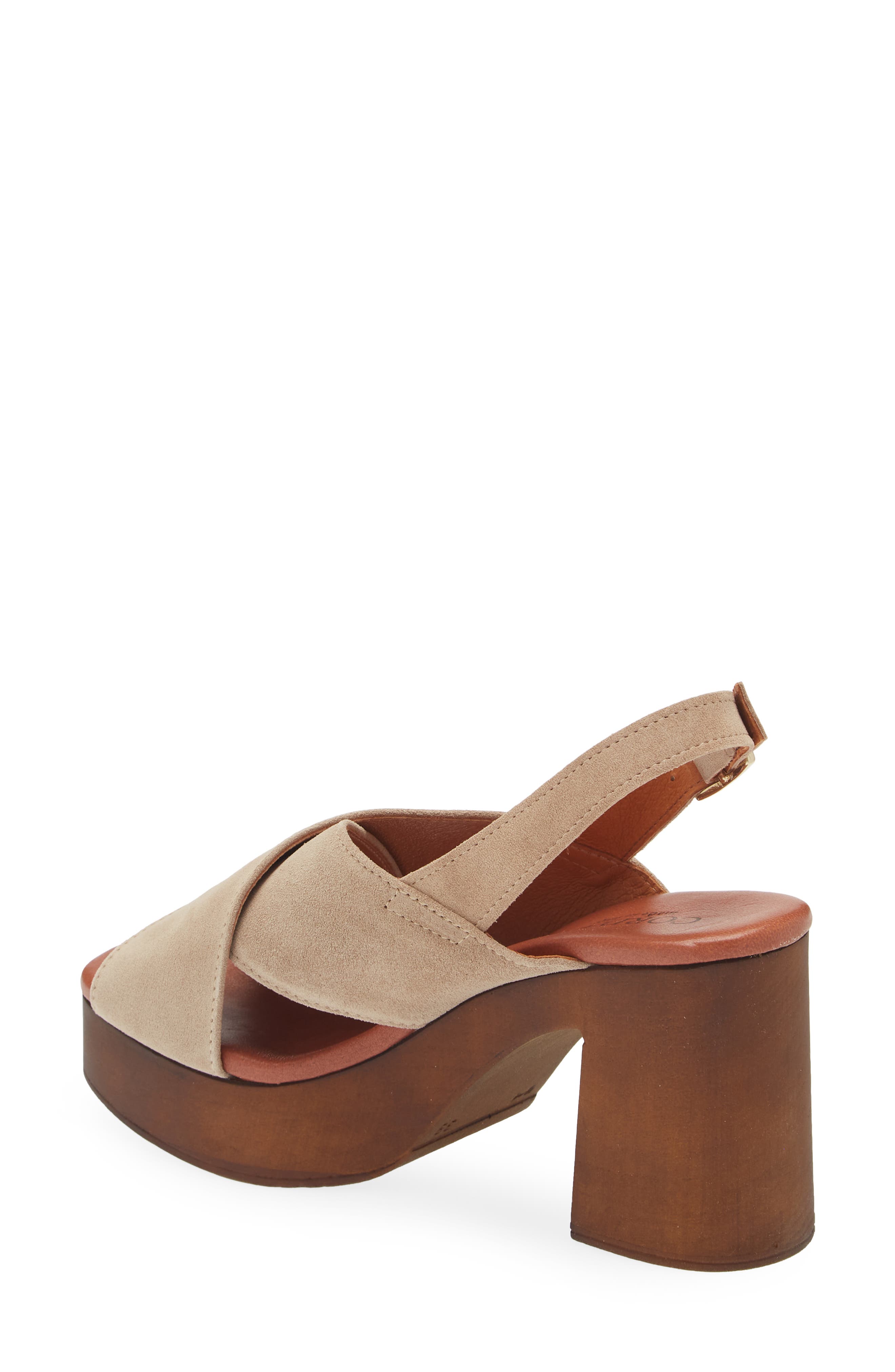 Cordani Wendy Slingback Platform Sandal, Alternate, color, Crosta Pelle Corda