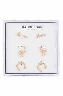 BaubleBar Set of 3 Love Earrings