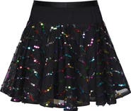 Hannah Banana Kids' Sequin Mesh Circle Skirt
