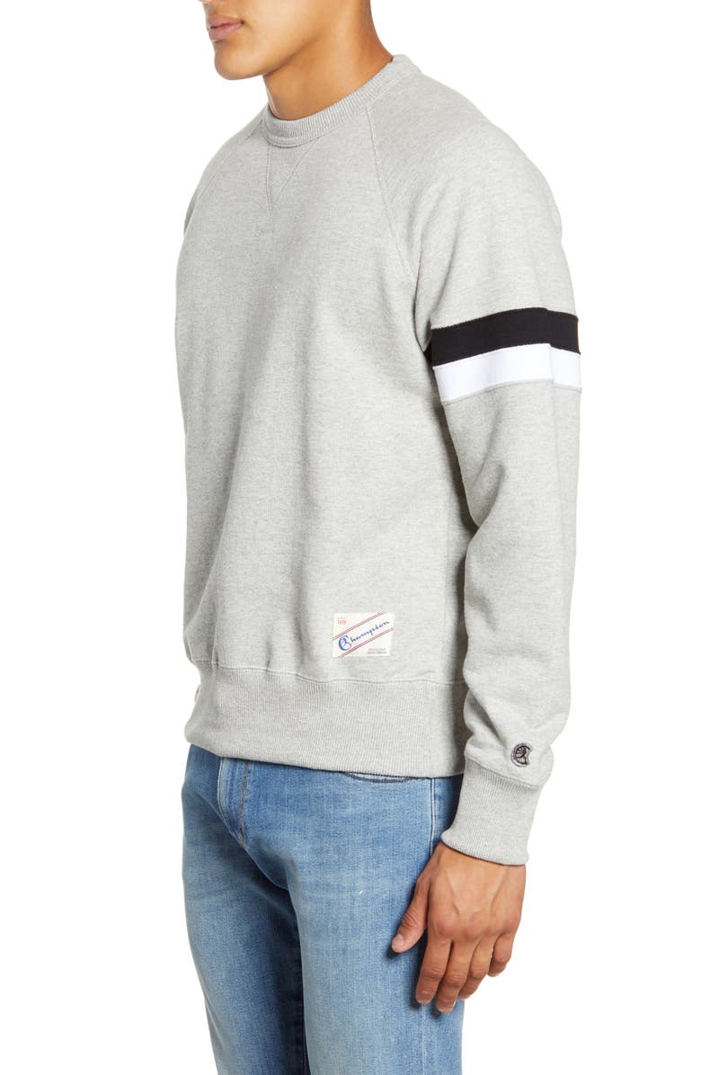 Todd Snyder + Champion Crewneck Sweatshirt, Alternate, color, 