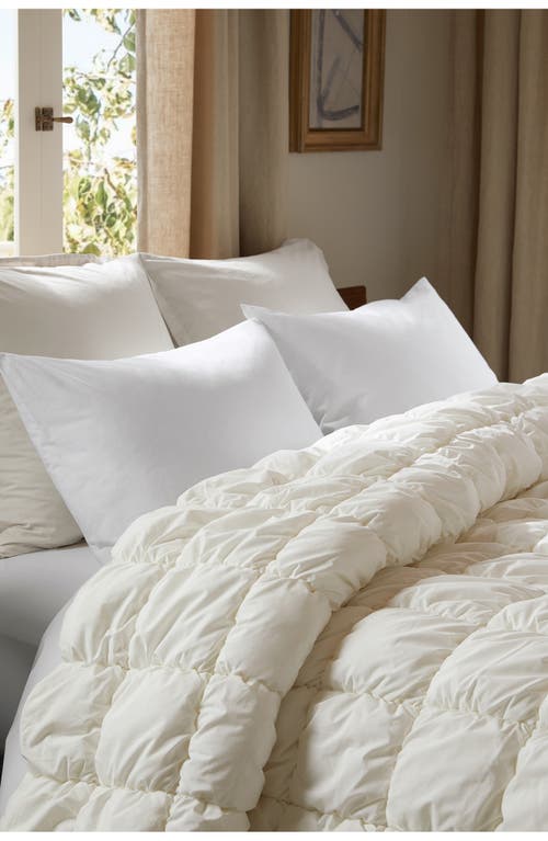 Parachute Cozy Quilted Organic Cotton Comforter In White