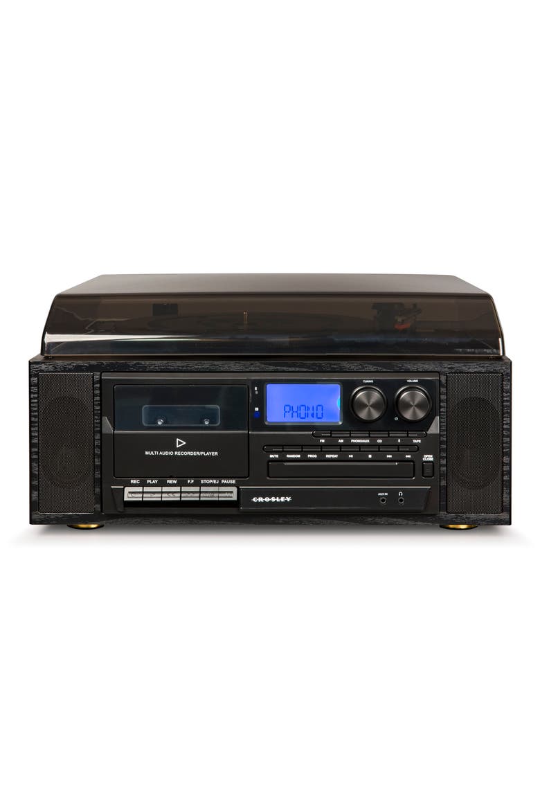 Ridgemeont Bluetooth® Entertainment Center, Main, color, BLACK