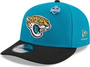New Era Men's New Era Teal/Black Jacksonville Jaguars 2026 NFL Draft On Stage Pre-Curved 9FIFTY Snapback Hat