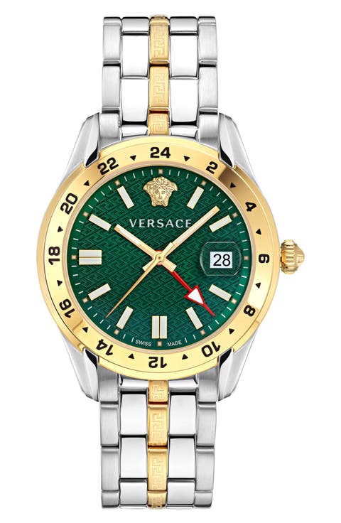 Greca Time Bracelet Watch, 41mm
