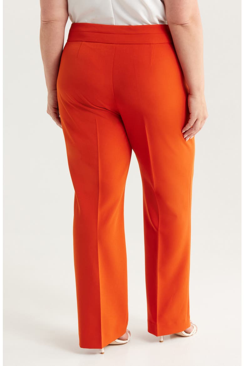 Flare Leg Pants, Alternate, color, PERSIMMON
